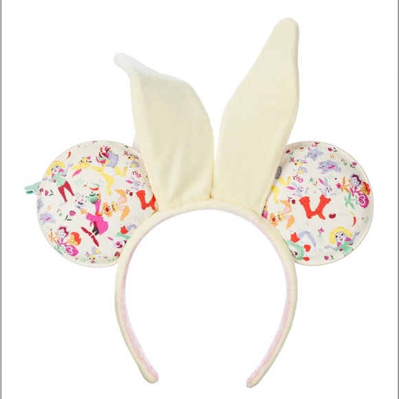 ⚡️2/$55~Disney Parks Rabbits Minnie Mouse Ears Headband NWT~OneSize - Picture 3 of 7
